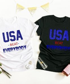 usa vs everybody shirt, usa beat everybody tshirt Custom vs Everybody Shirt Personalized Tshirt