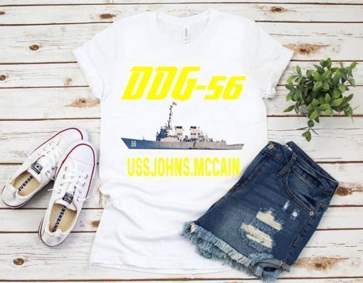 uss john mccain t shirt