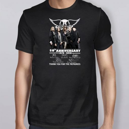 50th anniversary 1970-2020 Shirt Aerosmith Lovers T-shirt