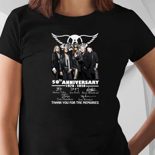 50th anniversary 1970-2020 Shirt Aerosmith Lovers T-shirt