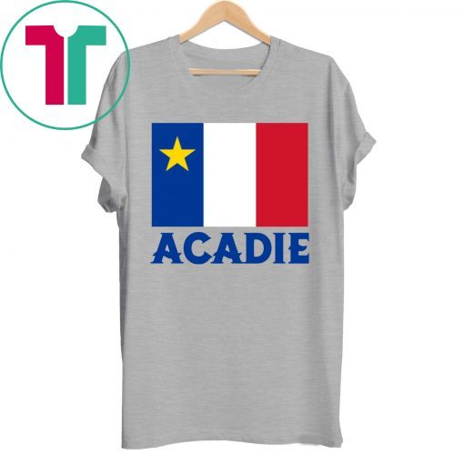 7 Year Old Mathieu’s Acadian Flag Acadie T-Shirt