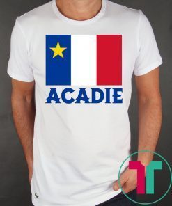 7 Year Old Mathieu’s Acadian Flag Acadie T-Shirt