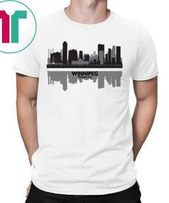 AJ Cole III Winnipeg Alberta Skyline Tee Shirt
