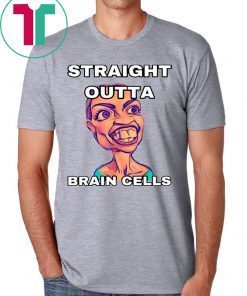 Alexandria Cortez Straight Outta Brain Cells Tee Shirt