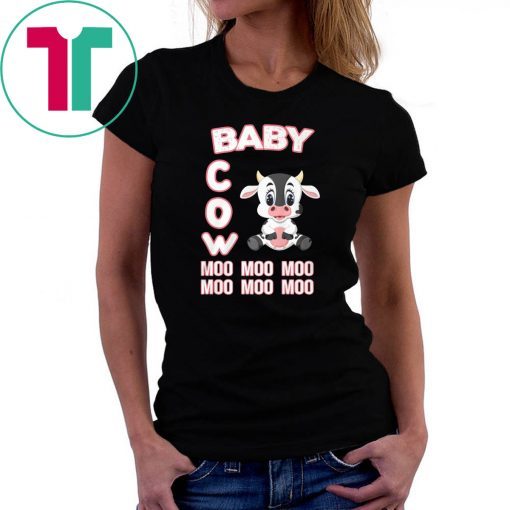 Baby cow moo moo moo shirt