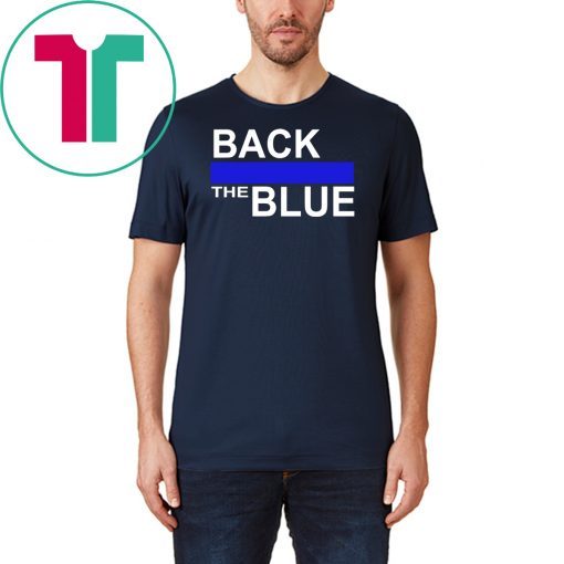 Back The Blue Tee Shirt