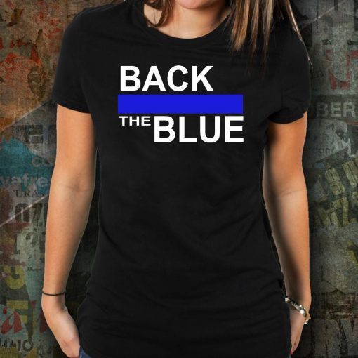 Back The Blue Tee Shirt