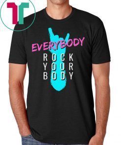 Everybody Rock Your Body Backstreet Boys Tee Shirt