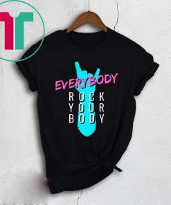 Everybody Rock Your Body Backstreet Boys Tee Shirt