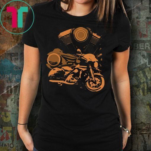 Bagger Motorcycle V Twin Shirt