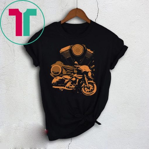 Bagger Motorcycle V Twin Shirt