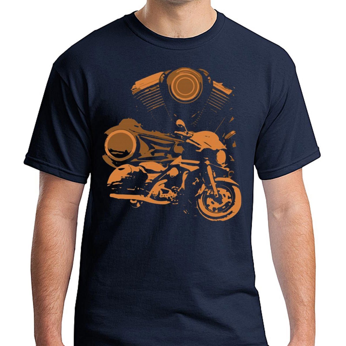 Bagger Motorcycle V Twin Shirt - OrderQuilt.com