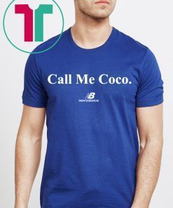 Call Me Coco Blue T-Shirt Cori Gauff New Balance Tee