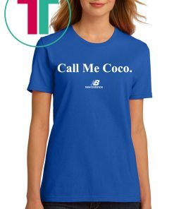 Call Me Coco Blue T-Shirt Cori Gauff New Balance Tee