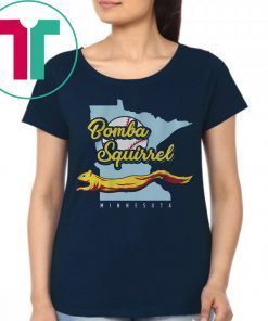 Mens Bomba Squirrel Shirt Minnesota T-Shirt