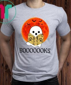 Halloween Booooks! Ghost Reading Books Shirt