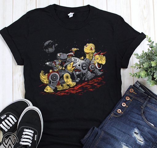 Bots before time transformers and the land before time shirt