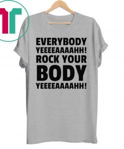 Boy Band Rock Your Body 90s Music Lover T-Shirt