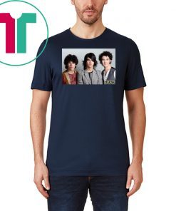 Broadcloth Jonas Brothers Short O-Neck T Shirt For Men