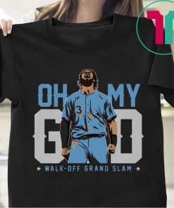 Bryce Harper Oh My God Walk Off Grand Slam Red T-Shirt