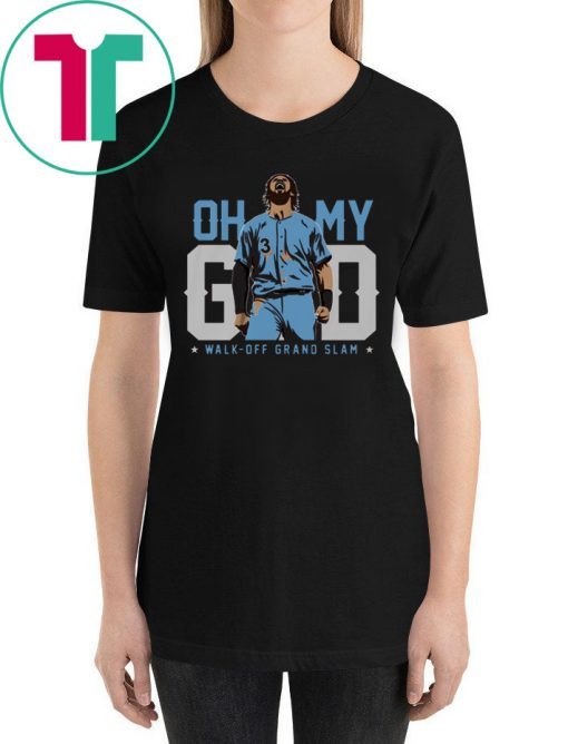 Bryce Harper 2019 T-Shirt Oh My God, Walk-off Grand Slam Tee Shirt