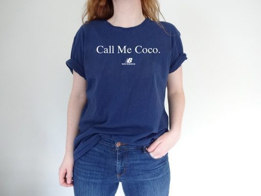 Call Me Coco New Balance Official Gift T-Shirt