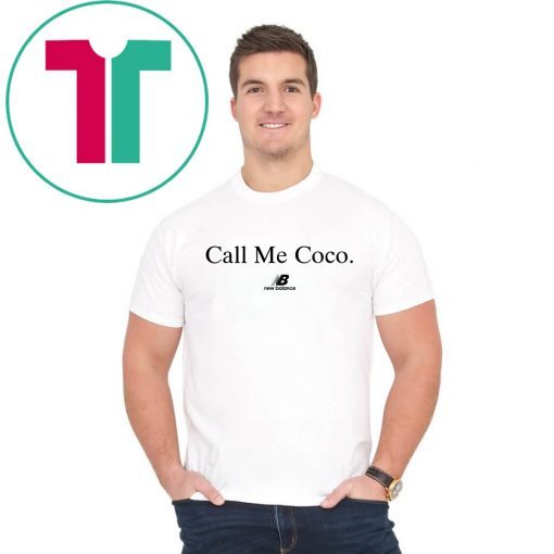 Womens Call Me Coco New Balance T-Shirt