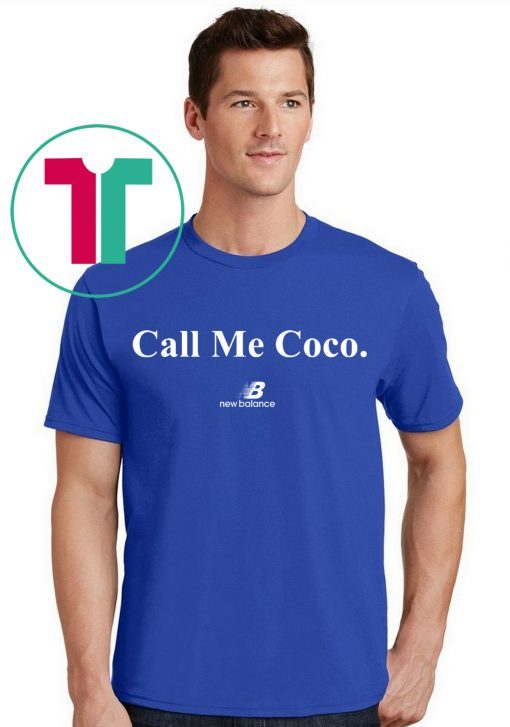 Call Me Coco New Balance Blue T-Shirt