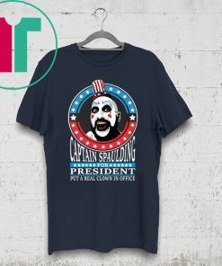 Captain Spaulding For President Tee Shirt
