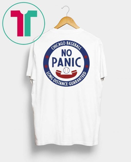 Chicago No Panic Phone Tee Shirt Ian Happ MLBPA Shirt