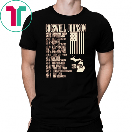 Cogswell And Johnson 2019 Summer Tour Funny Gift T-Shirts