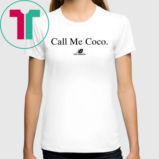 Cori Gauff Call Me Coco 2019 Tee Shirt