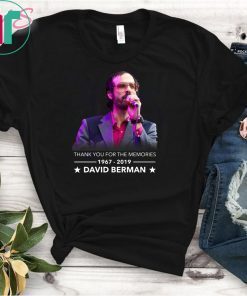 David Berman Silver Jews Thank You For The Memories T-Shirt