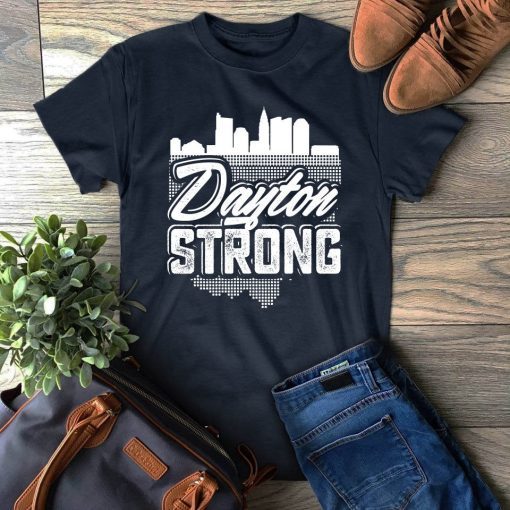 Dayton Ohio State Strong Retro Gift Shirt