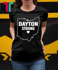 Dayton Strong Ohio Map Strong Shirt