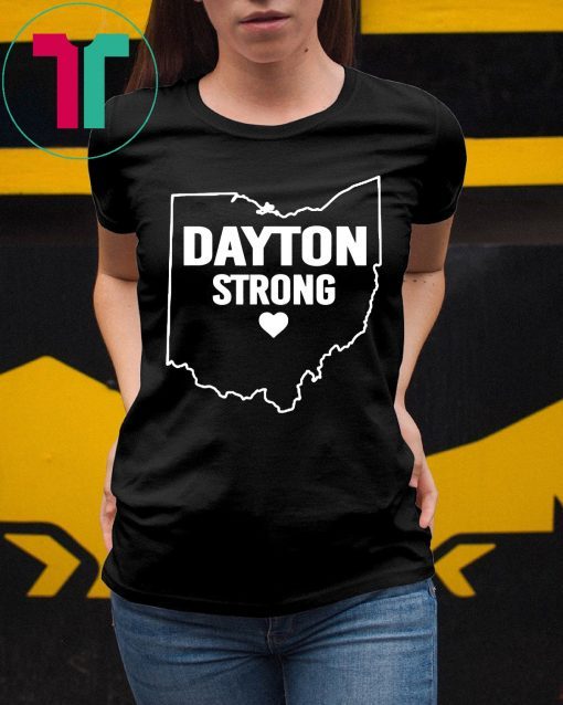 Dayton Strong Ohio Map Strong Shirt