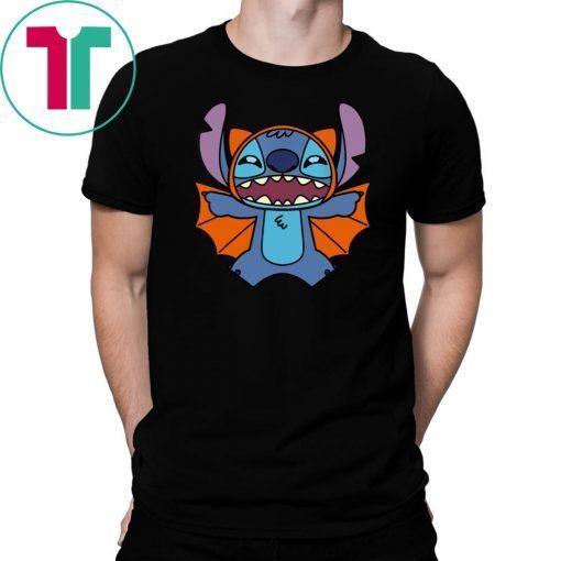 Disney Stitch Bat Halloween T-Shirt