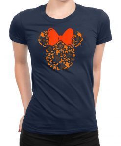 Disney minnie mouse halloween silhouette icon shirt