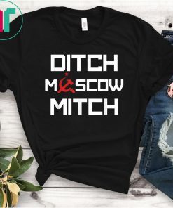Kentucky Democrats 2020 T-Shirt Ditch Moscow Mitch Funny Anti Trump Russia Soviet Democrats Gift T-Shirt