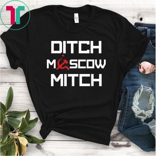 Kentucky Democrats 2020 T-Shirt Ditch Moscow Mitch Funny Anti Trump Russia Soviet Democrats Gift T-Shirt