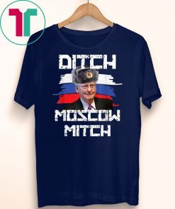 Ditch Moscow Mitch McConnell Vote McGrath 2020 T-Shirt Kentucky Democrats Gift T-Shirt