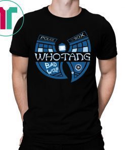 Doctor Who and Wu Tang Bad Wolf Tee Shirt