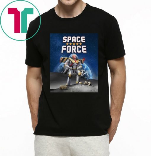 Donald Trump Buzz Lightyear Space Force Tee Shirt