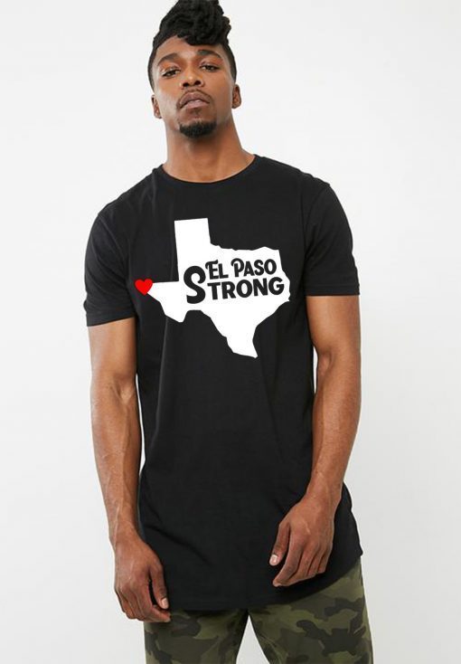 El Paso Strong Heart Supporting Shooting Victims Shirt