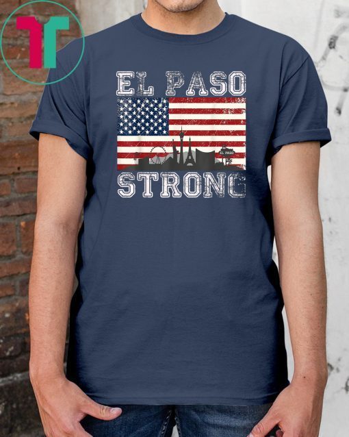 El Paso Strong Mens Tee Shirt