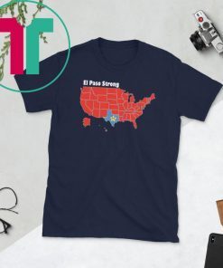 El Paso Strong United States of America Heart T-Shirt