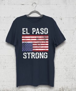 El Paso Strong Upside Down American Flag T-Shirt