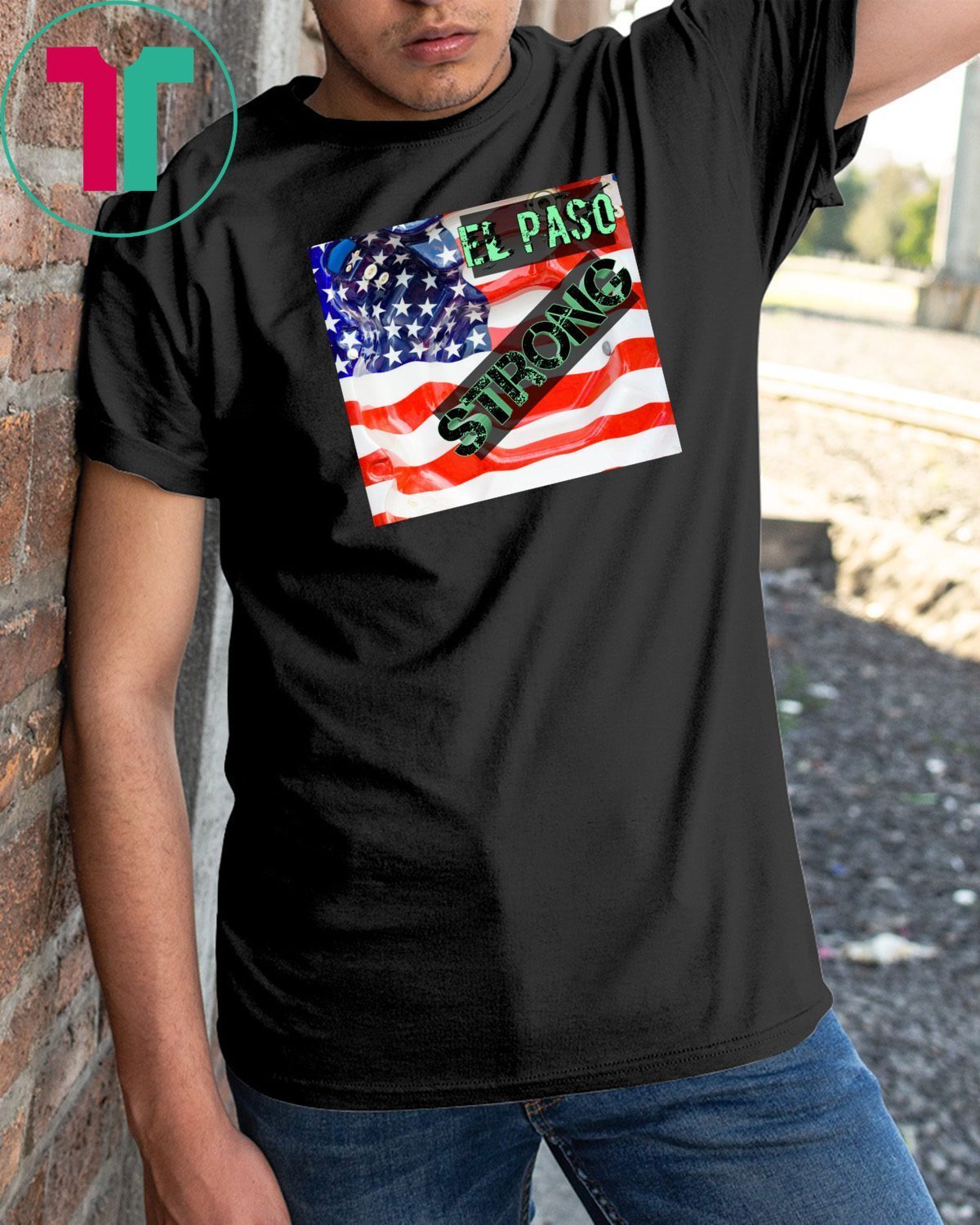 El Paso strong T-shirt #ElPasoStrong tshirt USA flag - OrderQuilt.com