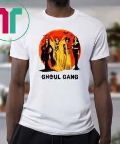 Elvira, Morticia, Lily, Bride Ghoul Gang Halloween Classic T-Shirt