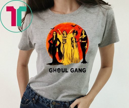 Elvira, Morticia, Lily, Bride Ghoul Gang Halloween Classic T-Shirt
